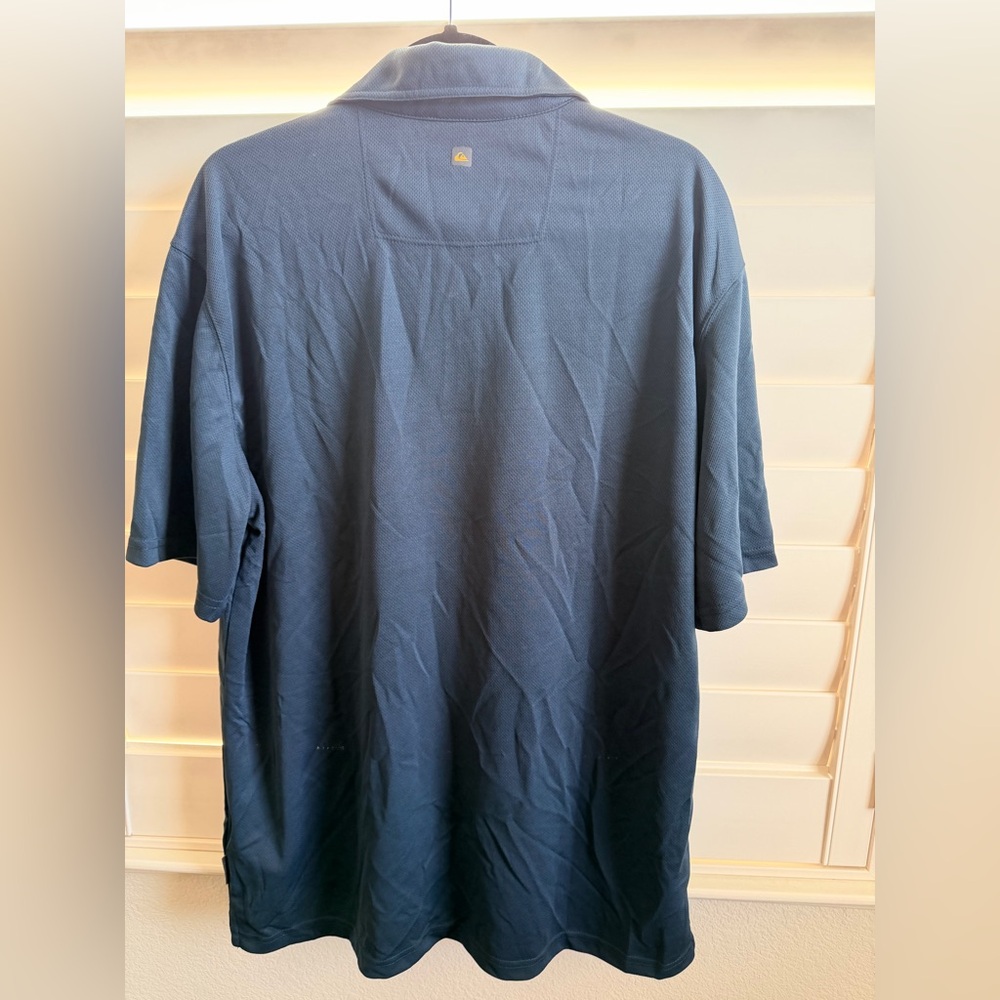 Quiksilver Waterman Men's Deep Blue Polo - Picture 4 of 5